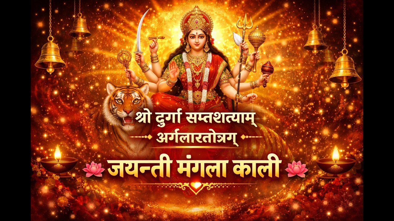 श्री दुर्गा सप्तशत्याम् अर्गलास्तोत्रम् | घर में सुख-शांति के लिए दिव्य पाठ 🌺