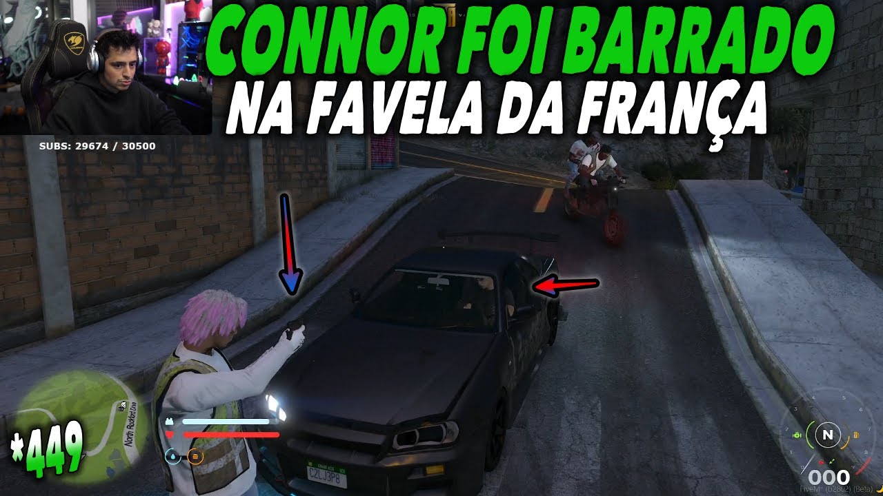 CONNOR FOI BARRADO NA FAVELA DA FRANÇA NA CIDADE VALLEY! *449