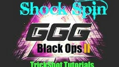 Black Ops 2 Trickshots Tutorials - Episode #1 (Shock Spin)