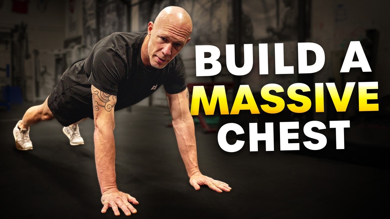 Build A BIG Chest Without Heavy Weights - YouTube
