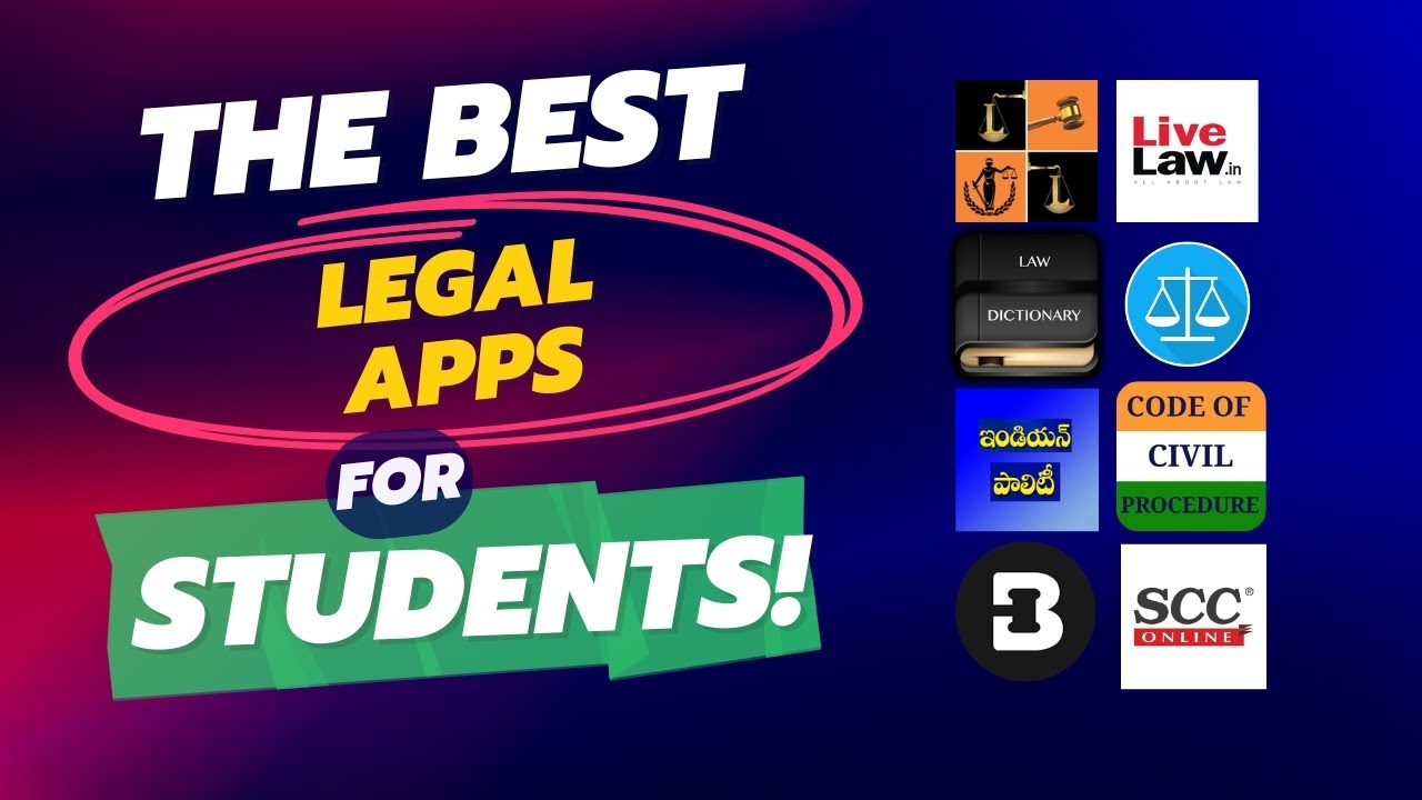 Top 10 Useful Apps for Law Students 📲 | Legal Apps Every Law Beginner Must Have!