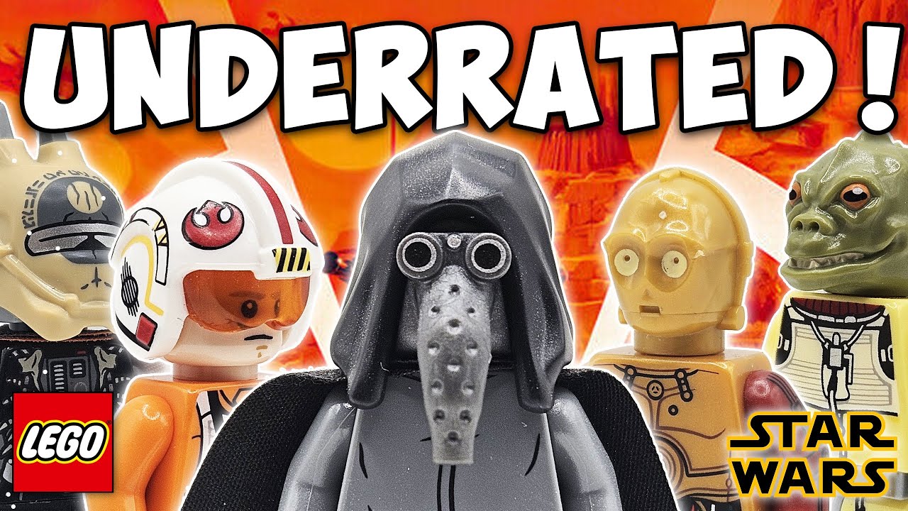 The Most UNDERRATED Star Wars LEGO Minifigures EVER made!