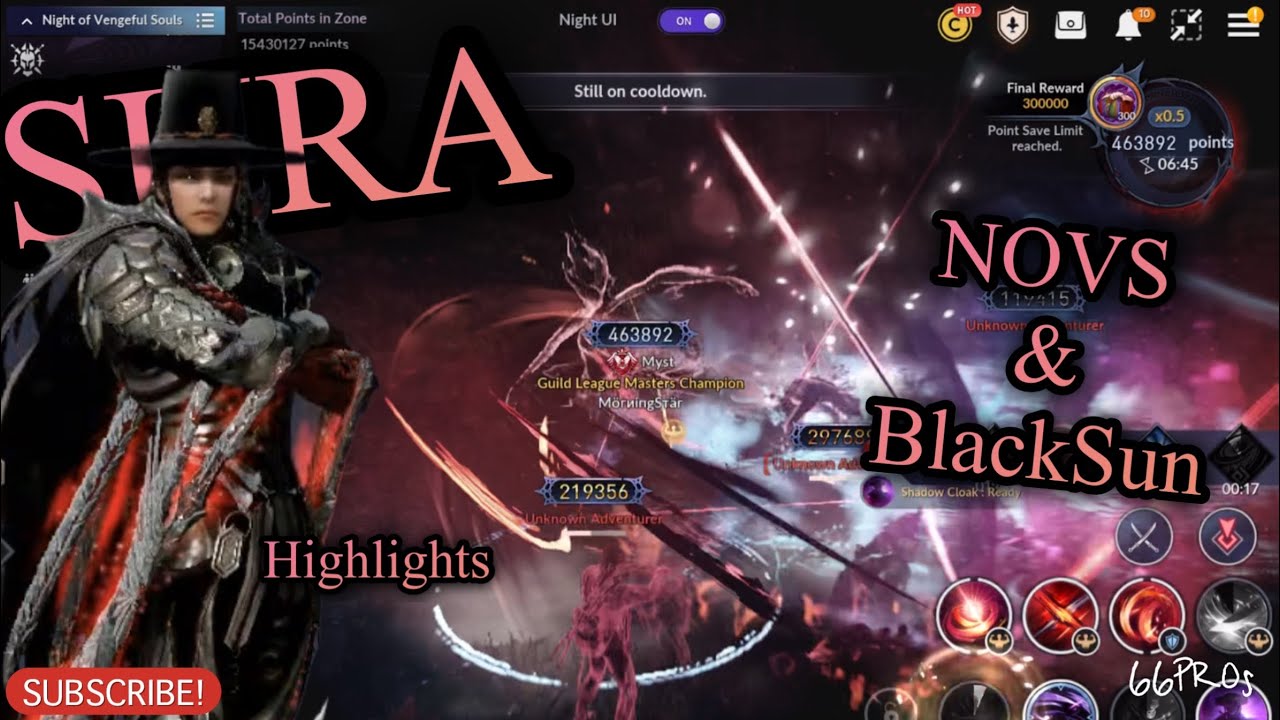 Black Desert Mobile 💥SURA💥NOVS и BlackSun: основные моменты, рисование красной линии и бац!!, GGTY😁