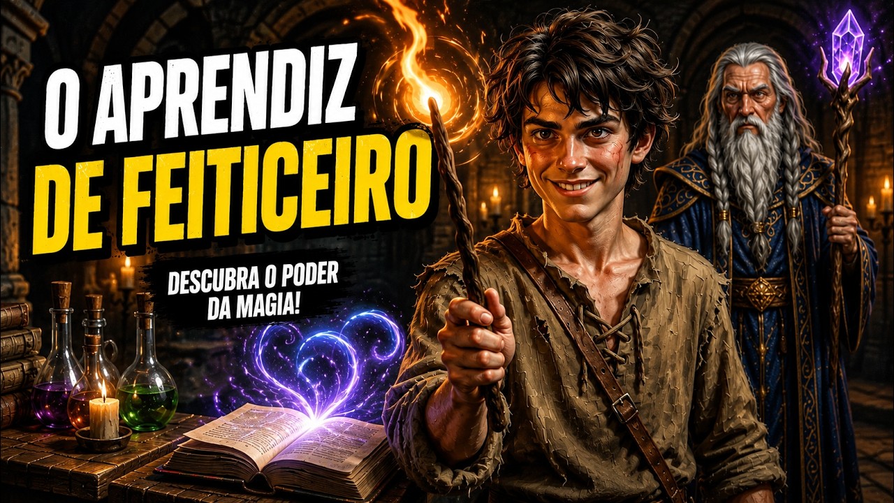O Aprendiz de Feiticeiro - Um Conto de Goethe