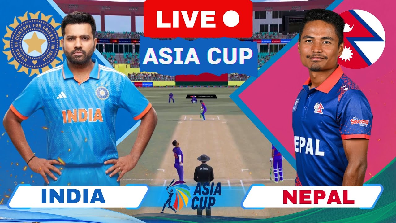 Asia Cup 2023 Live India vs Nepal Live Scores IND vs NEP Match 5 # livescore #livestream