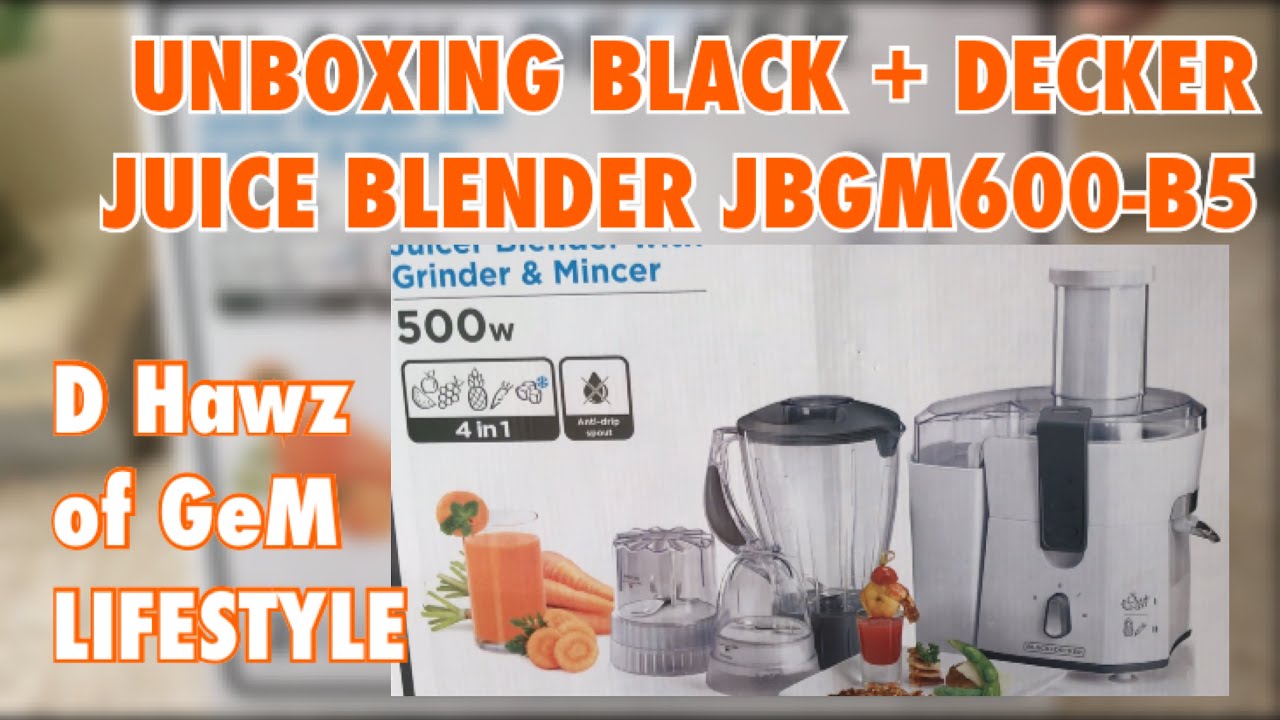 Let's unbox my juice extractor @blackanddecker_us together. I love natural  juice and it has been a lot of stress separating the juice from…