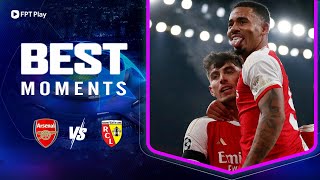 BEST MOMENT: ARSENAL - LENS | KHIẾP SỢ VỚI HÀNG CÔNG “PHÁO THỦ”, CƠN MƯA BÀN THẮNG XUẤT HIỆN