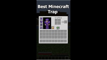 Easy Minecraft Trap For Trolling Your Friends!