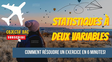 Les statistiques à deux variables ( Terminale Bac Pro)