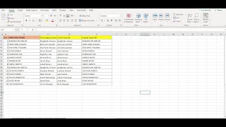 UPPER CASE, LOWER CASE, First Letter Capital Word in Excel Tagalog Tutorial