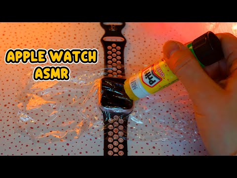 Apple Watch ASMR - Intense + Super Tingly! Shaving Cream + Glue Stick on Mic! Lo-fi (No Talking)