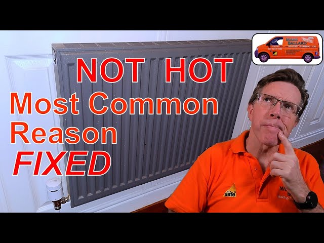 Radiator Not Getting Hot, Most Common Reason. How to Fix a Cold Radiator.  Thermostatic Valve Stuck - YouTube