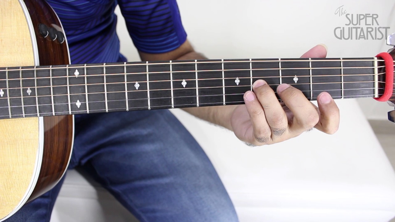 Nalone pongenu   Intro Lead guitar full lesson   Surya Son of Krishnan