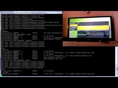 Raspberry PI OpenVG Menu Player