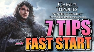 7 Tips for New Players [Game of Thrones: Winter is Coming] screenshot 4