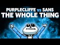 Purplecliffe Fights Sans in Undertale Genocide