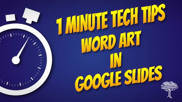 Working with Word Art in Google Slides