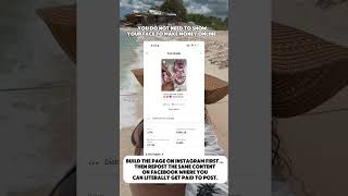 Making Money Posting On FB while On The Beach 🏝️ With My Family #facebookmonetization