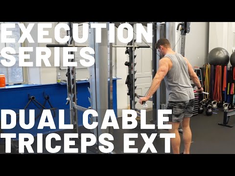 Execution Series: Dual Cable Cross Triceps Extension
