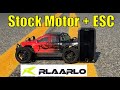 77 MPH - Sub $150 Speedrun Truck - Rlaarlo ROG1 - 50t Pinion, 45a ESC,Foam Tires, RadioLink RC4GS