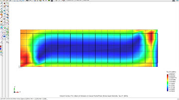 GiD-FEMIX: Plane Stress Example - Part 1/2 (linear analysis)