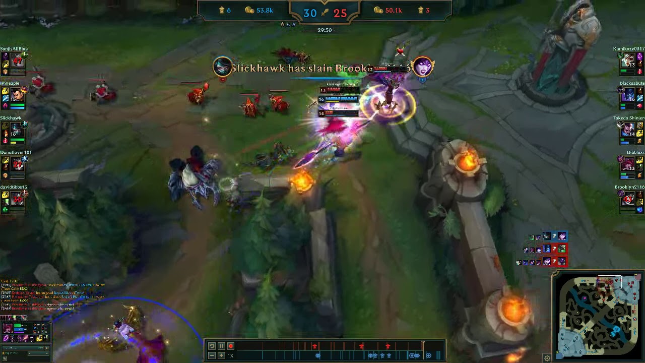 AKALI S8 PENTAKILL!!!