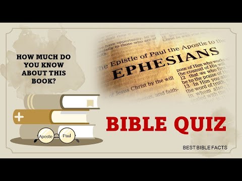 BIBLE QUIZ - THE BOOK OF EPHESIANS - YouTube