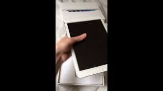 Apple iPad Air Unboxing 32 GB White/Silver WiFi + Cellular T-Mobile