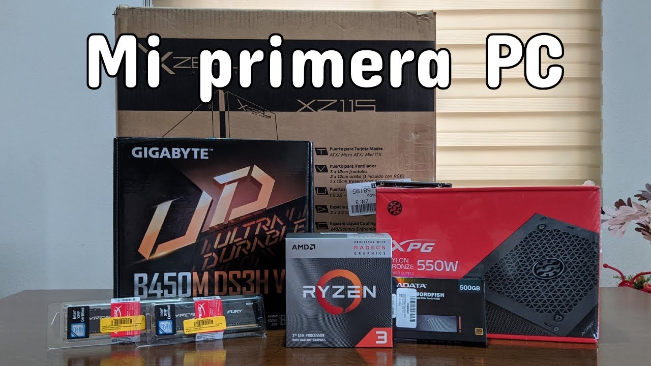 Mi primera PC GAMER - ¿Ryzen 3200g vale la pena?