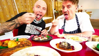 Modern UKRAINIAN FOOD with SUPERSTAR CHEF!! Exploring Kyiv Attractions | Ukraine