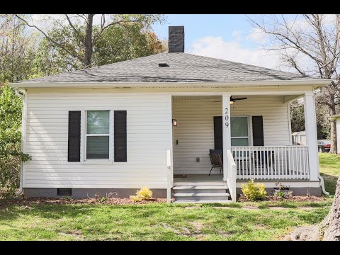 209 Columbia Avenue, Rock Hill, SC home video tour