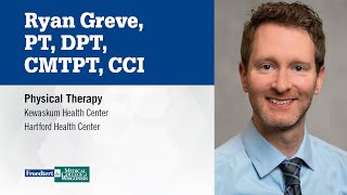 Ryan Greve physical therapist