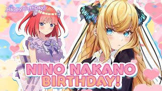 【HANDCAM】 CELEBRATING MY WAIFU NINO'S BIRTHDAY 💖🎂