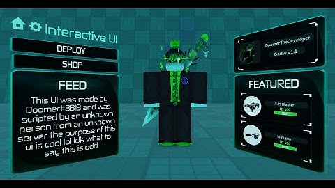 Interactive UI Showcase - [Grab & Go Productions]
