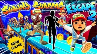 4K Immersive Interactive Warm-up |🧟POV SubwaySurfers Zombie Escape 2🚇Q|Viral Challenge | screenshot 5