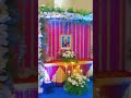 Death anniversary decor in Ranipet chruch #ranipet #vellore #weddingdecoration #wedding