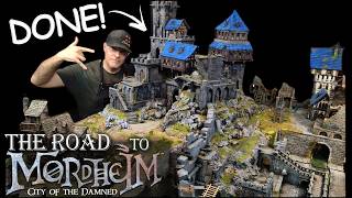 The Road To MORDHEIM. THE MEGABOARD. FINALLY.
