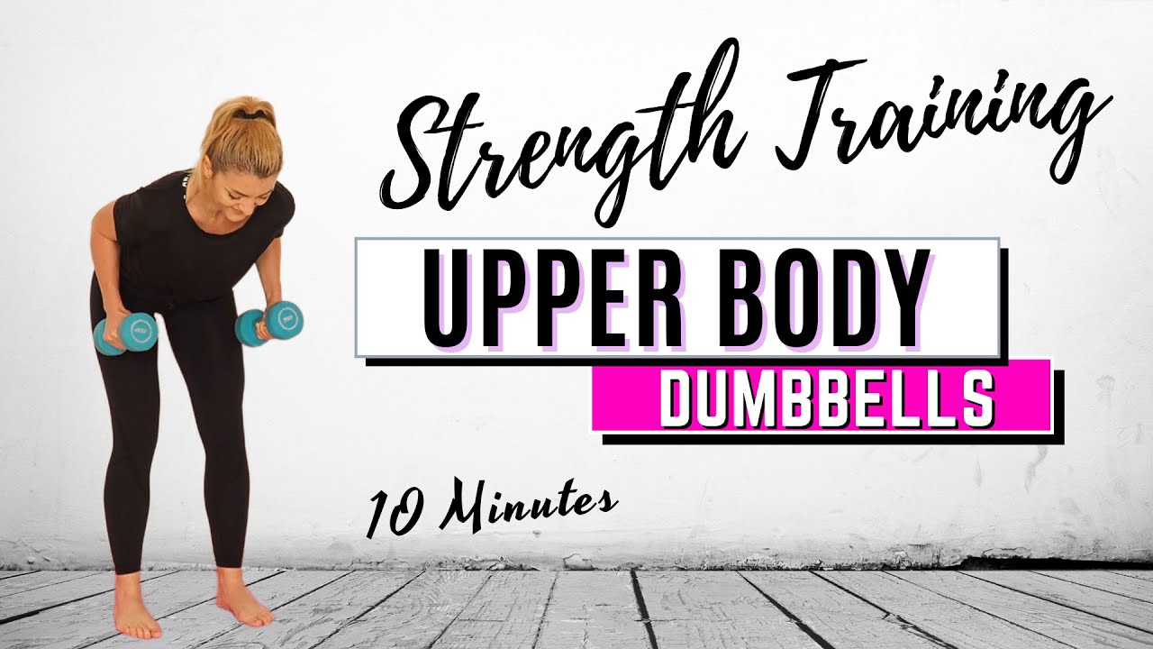 🔥10 Min Biceps Triceps Shoulders🔥Upper Body Dumbbell Sculpt🔥SCULPT & TONE the UPPER BODY🔥