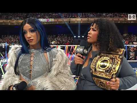 Video Mercedes Moné Interrupts Willow Nightingale's World Title Celebration | AEW Dynamite