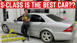 i bought the cheapest mercedes s-class to find out if it's the best car on the road