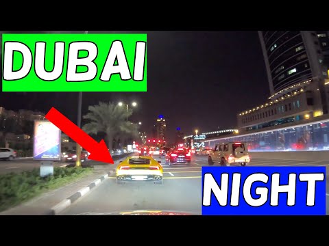 Driving From JBR To ''Atlantis Hotel in Palm'' 4K