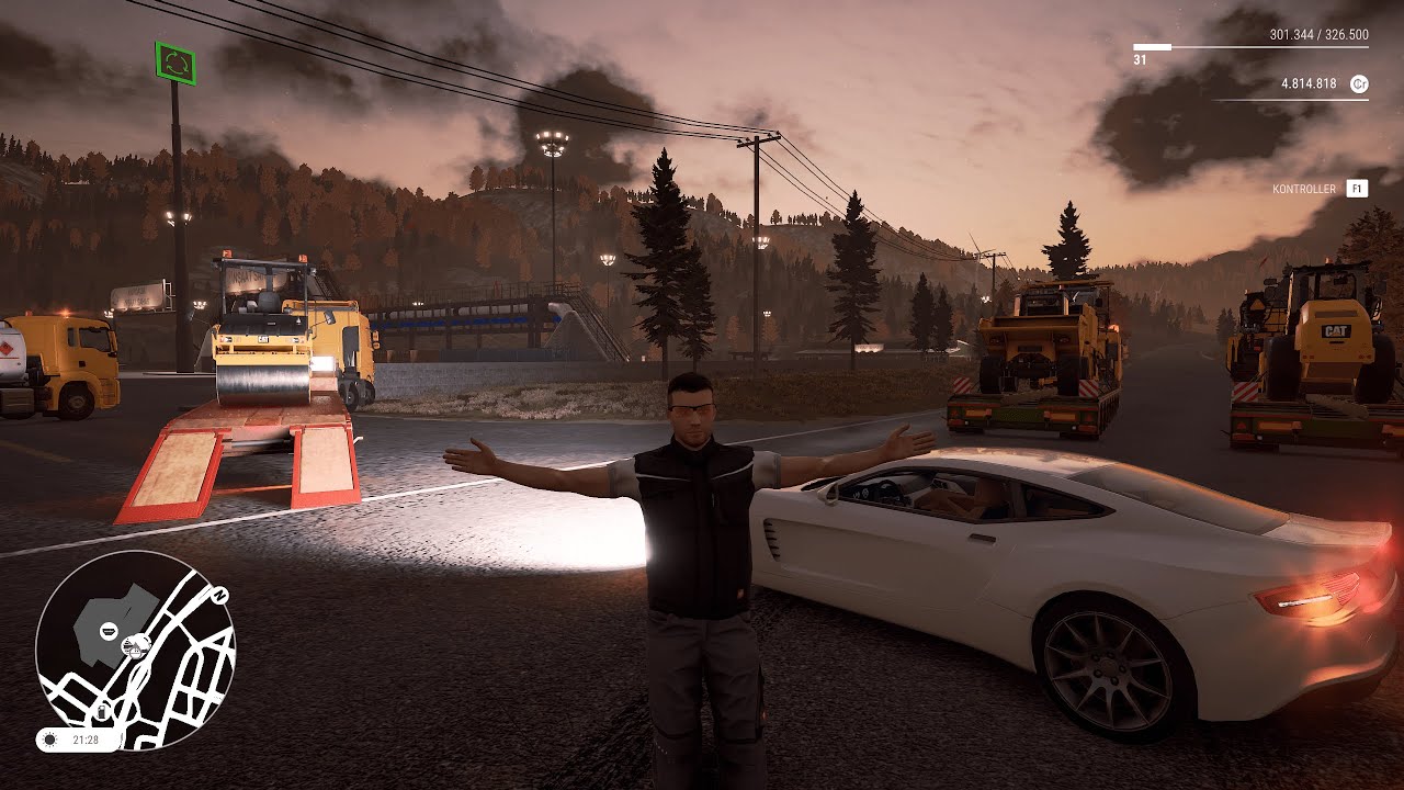 Construction Simulator - Acces Road 2 Mission ( FINAL )