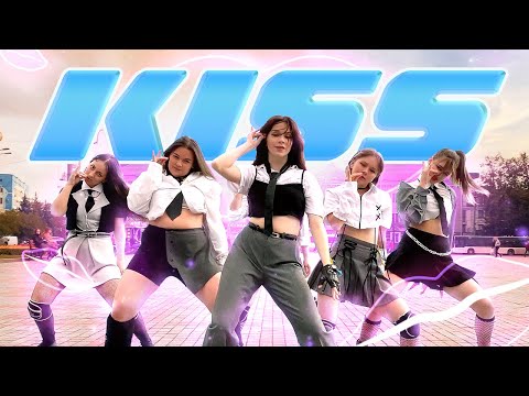 [K-POP IN PUBLIC ONE TAKE] [4K] [UKRAINE] TRI.BE-KISS cover by White Moon 🌙