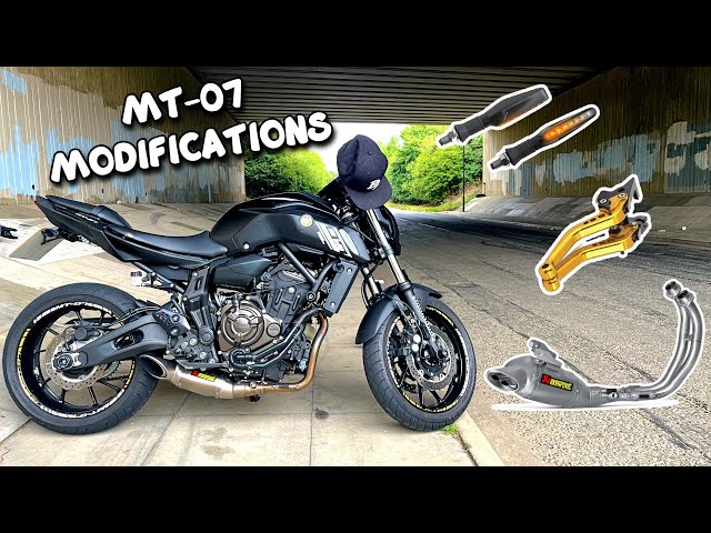 Top Yamaha MT-07 Mods for Performance and Style — Eightify