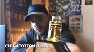 PETRI DOTMOD 22mm RTA REVIEW/BREAKDOWN&WICKING TUTORIAL