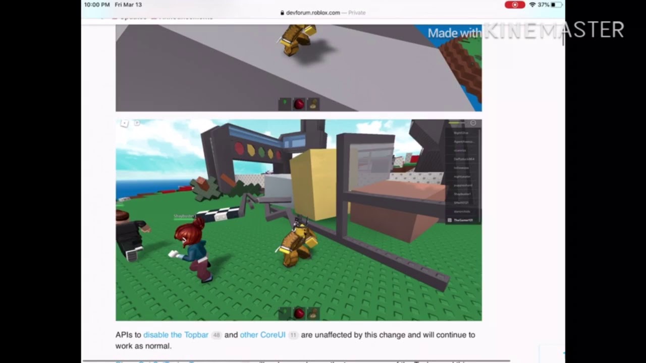 New In Game Top Bar For Roblox Coming Late March Or April Youtube