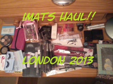 Huge IMATS Haul! - London 2013 - RealmOfMakeup