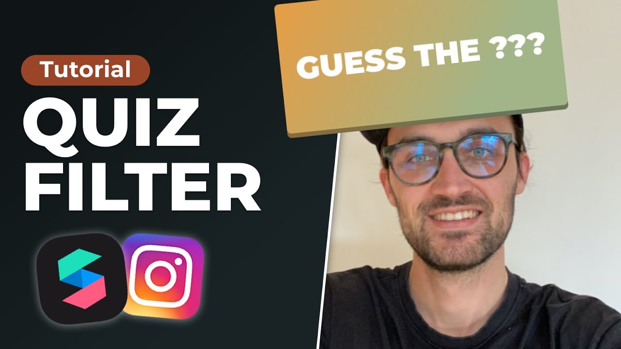 Quiz Filter (Guess the ???) Spark AR Tutorial Create your own