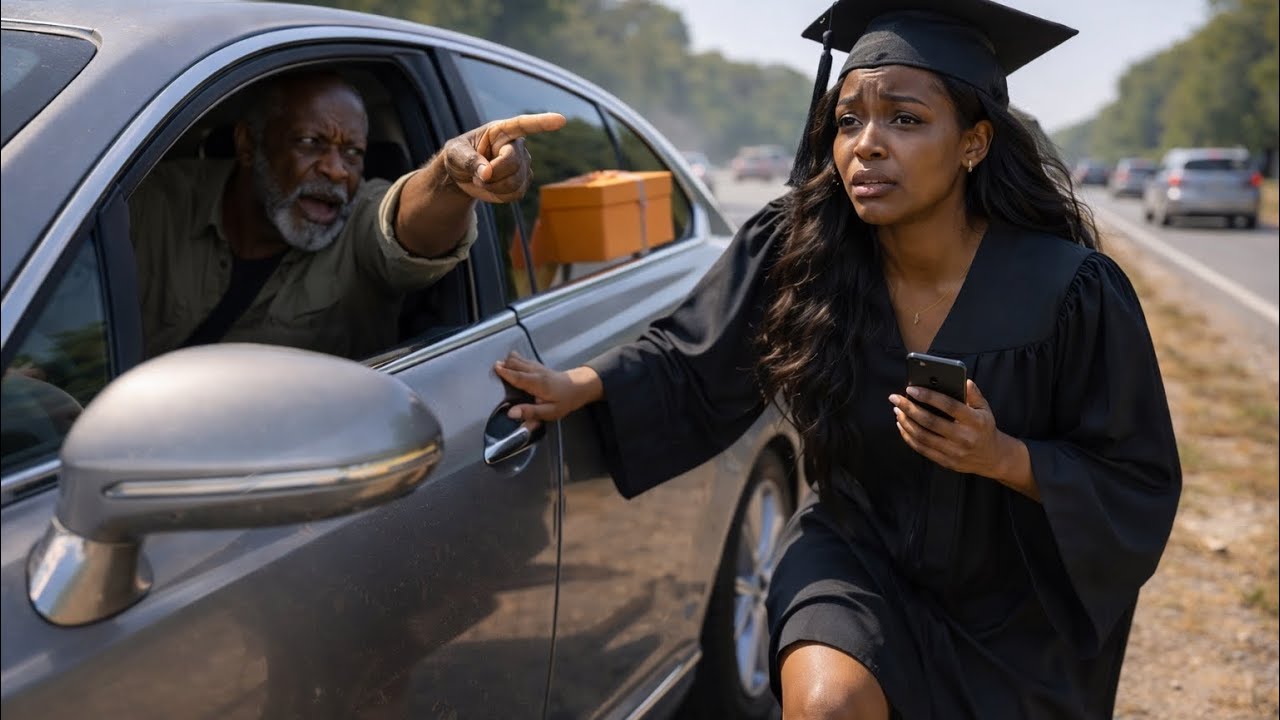 Родители заставили ее ехать на выпускной автобусом, а сестру отвезли на машине, и она тихонько......