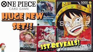 OP-17 Finally Revealed! HUGE New Set! 1st Card Reveals! Elbaf is Here! (One Piece TCG News)